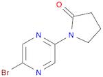 1-(5-bromopyrazin-2-yl)pyrrolidin-2-one