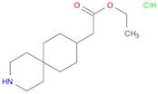 ethyl 2-{3-azaspiro[5.5]undecan-9-yl}acetate hydrochloride