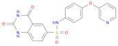 2,4-dioxo-N-[4-(pyridin-3-yloxy)phenyl]-1,2,3,4-tetrahydroquinazoline-6-sulfonamide