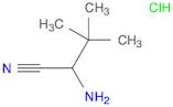2-amino-3,3-dimethylbutanenitrile hydrochloride