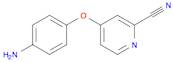 4-(4-aminophenoxy)pyridine-2-carbonitrile