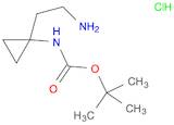 tert-Butyl N-[1-(2-aminoethyl)cyclopropyl]carbamate Hydrochloride