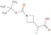 2-{1-[(tert-butoxy)carbonyl]azetidin-3-yl}-2-fluoroacetic acid