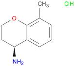 (4S)-8-methyl-3,4-dihydro-2H-1-benzopyran-4-amine hydrochloride