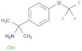 2-[4-(trifluoromethoxy)phenyl]propan-2-amine hydrochloride