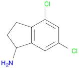 4,6-dichloro-2,3-dihydro-1H-inden-1-amine