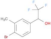 1-(4-bromo-3-methylphenyl)-2,2,2-trifluoroethan-1-ol