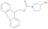 (9H-fluoren-9-yl)methyl 3-hydroxypyrrolidine-1-carboxylate