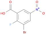 3-bromo-2-fluoro-5-nitrobenzoic acid