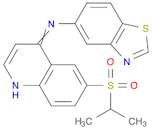 N-(1,3-benzothiazol-5-yl)-6-(propane-2-sulfonyl)-1,4-dihydroquinolin-4-imine