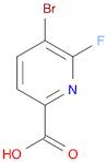 5-bromo-6-fluoropyridine-2-carboxylic acid