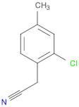 2-(2-chloro-4-methylphenyl)acetonitrile