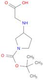 3-(carboxymethylamino)pyrrolidine-1-carboxylic acid tert-butyl ester