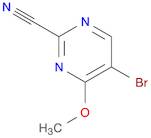 5-bromo-4-methoxypyrimidine-2-carbonitrile