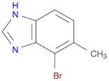 4-bromo-5-methyl-1H-1,3-benzodiazole