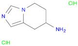 5H,6H,7H,8H-imidazo[1,5-a]pyridin-7-amine dihydrochloride
