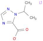 lithium(1+) ion 1-(propan-2-yl)-1H-1,2,4-triazole-5-carboxylate