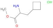 methyl 2-amino-3-cyclobutylpropanoate hydrochloride