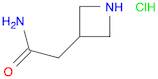 2-(azetidin-3-yl)acetamide hydrochloride