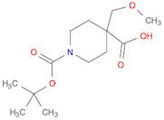 1-[(tert-butoxy)carbonyl]-4-(methoxymethyl)piperidine-4-carboxylic acid