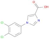 1-(3,4-dichlorophenyl)-1H-imidazole-4-carboxylic acid