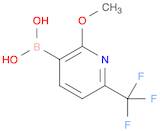 [2-methoxy-6-(trifluoromethyl)pyridin-3-yl]boronic acid