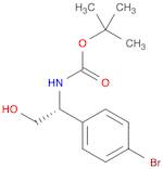 tert-butyl N-[(1R)-1-(4-bromophenyl)-2-hydroxyethyl]carbamate