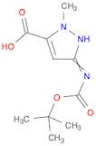 3-((tert-butoxycarbonyl)amino)-1-methyl-1H-pyrazole-5-carboxylic acid
