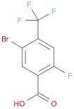 5-bromo-2-fluoro-4-(trifluoromethyl)benzoic acid