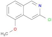 3-chloro-5-methoxyisoquinoline