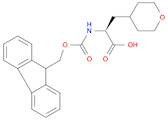 2H-PYRAN-4-PROPANOIC ACID, α-[[(9H-FLUOREN-9-YLMETHOXY)CARBONYL]AMINO+