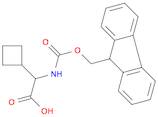 2-cyclobutyl-2-({[(9H-fluoren-9-yl)methoxy]carbonyl}amino)acetic acid
