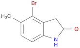 4-bromo-5-methyl-2,3-dihydro-1H-indol-2-one