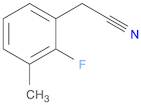 2-(2-fluoro-3-methylphenyl)acetonitrile