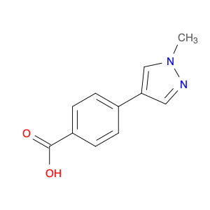 4-(1-methyl-1H-pyrazol-4-yl)benzoic acid