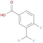 3-(difluoromethyl)-4-fluorobenzoic acid