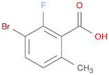 3-bromo-2-fluoro-6-methyl-benzoic acid