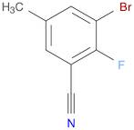 3-bromo-2-fluoro-5-methylbenzonitrile