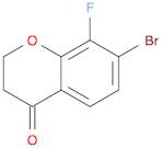 7-bromo-8-fluoro-3,4-dihydro-2H-1-benzopyran-4-one