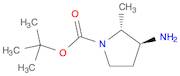 rac-tert-butyl (2R,3S)-3-amino-2-methylpyrrolidine-1-carboxylate, trans