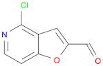 4-chlorofuro[3,2-c]pyridine-2-carbaldehyde