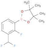 2-[3-(difluoromethyl)-2-fluorophenyl]-4,4,5,5-tetramethyl-1,3,2-dioxaborolane