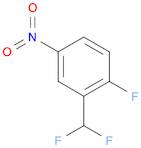 2-(difluoromethyl)-1-fluoro-4-nitrobenzene