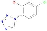 1-(2-bromo-4-chlorophenyl)-1H-1,2,3,4-tetrazole
