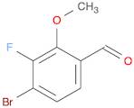 4-BROMO-3-FLUORO-2-METHOXY-BENZALDEHYDE