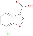 7-chloro-1-benzofuran-3-carboxylic acid