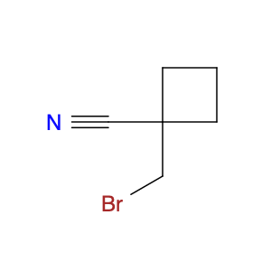 1-(bromomethyl)cyclobutane-1-carbonitrile