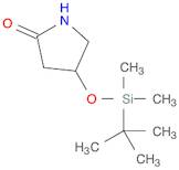 4-[(tert-butyldimethylsilyl)oxy]pyrrolidin-2-one