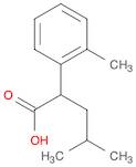 4-methyl-2-(2-methylphenyl)pentanoic acid