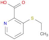 3-(ethylsulfanyl)pyridine-2-carboxylic acid